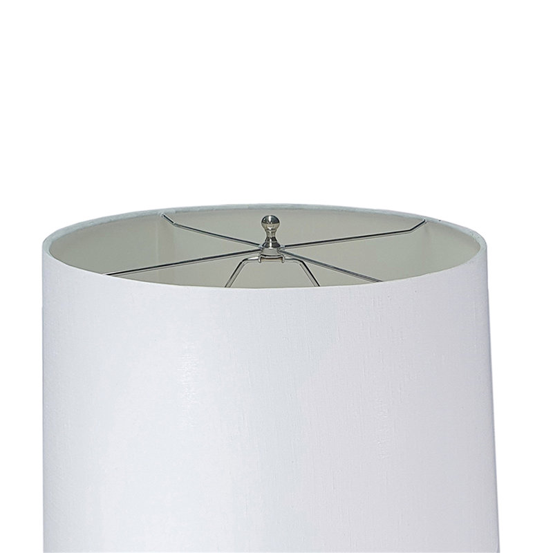 Lampe de table en verre D18x28,5 "