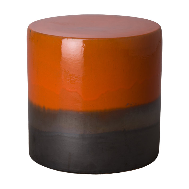 Garden Stool, Burnt Orange