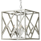 Webster 4 - Light Lantern Square Chandelier
