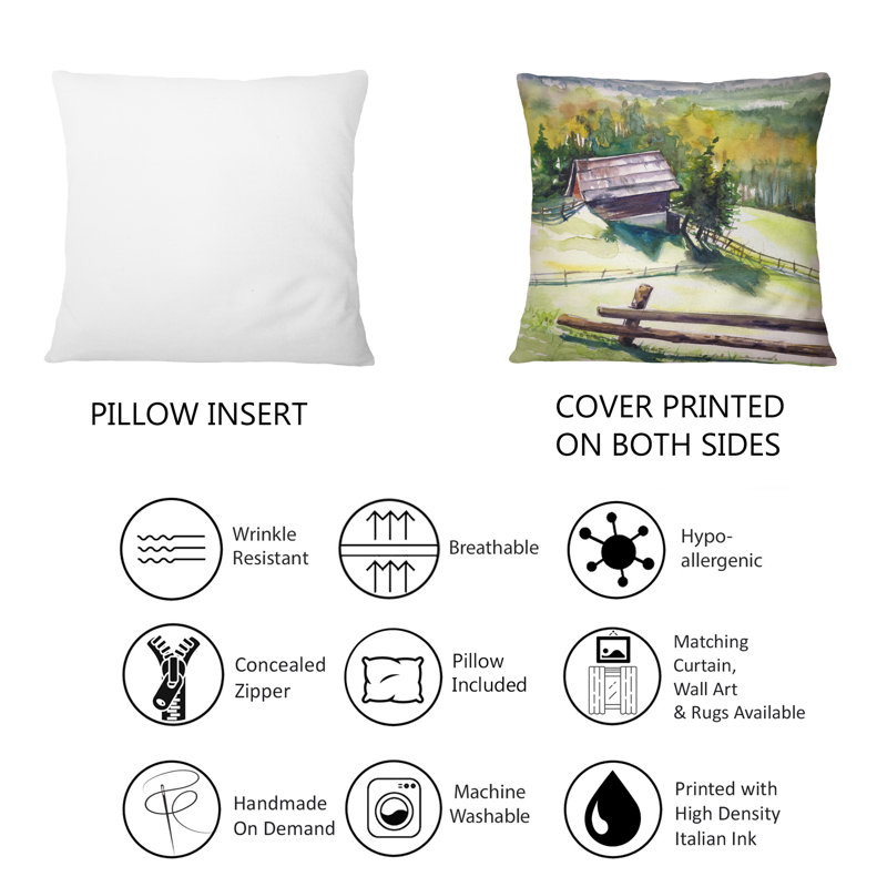 Coussin Wooden