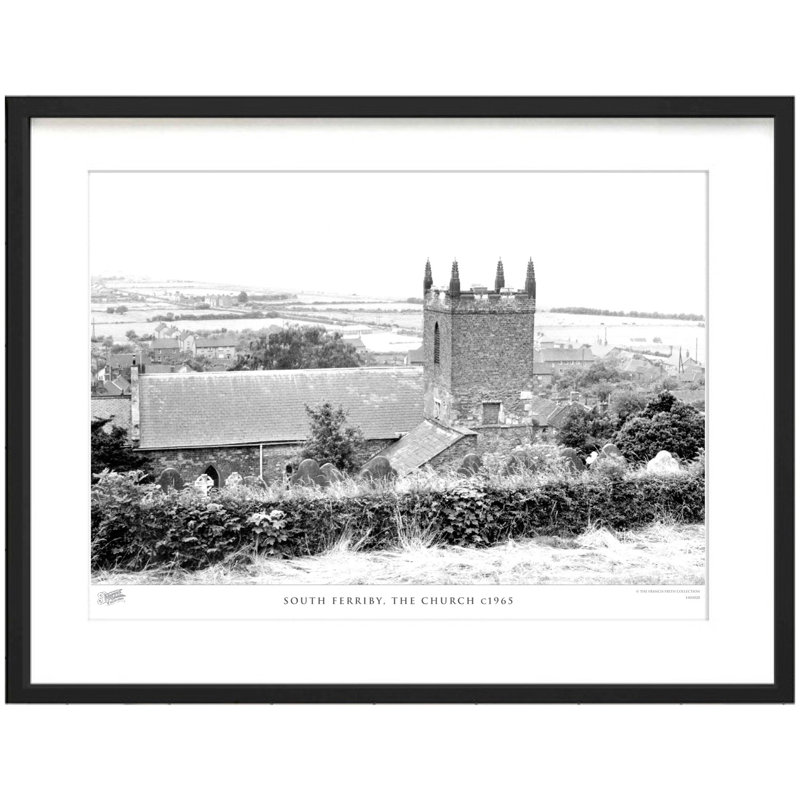 South Ferriby, The Church C1965 by Francis Frith - Single Picture Frame Print, 60cm H x 80cm W x 2.3cm D