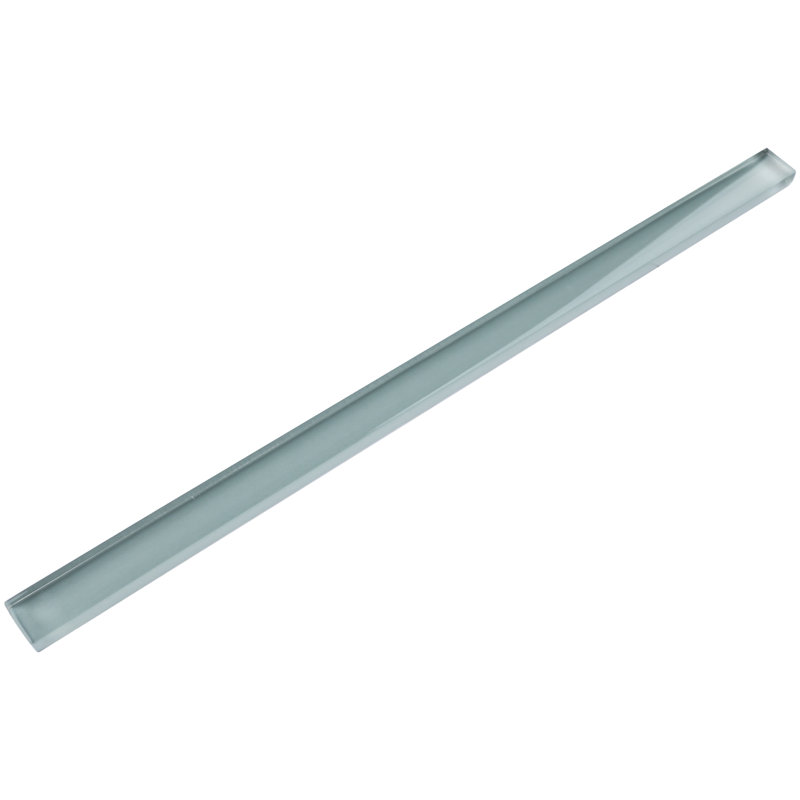 Carrelage en verre 12 "x 0,5", Gris