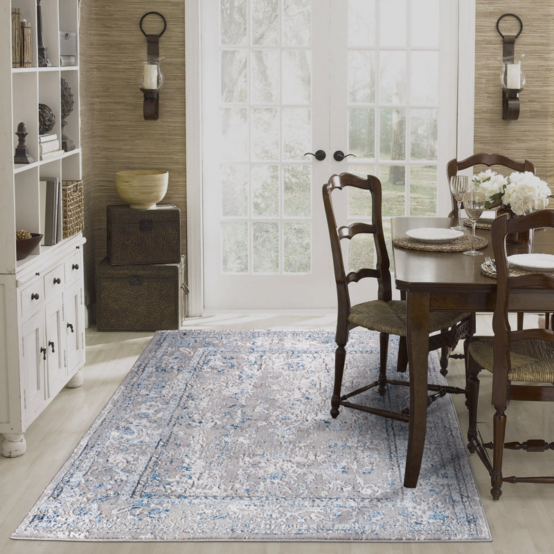 Aleska Abstract Indoor Rug, Rectangle 5' x 7'