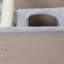 Maison pour chat à deux niveaux