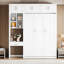 Lit escamotable avec bureau intégré et rangement-622696182-622696180