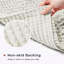 Neance Rectangle Non-Slip Bath Mat Chenille doormat -836004764-836140057