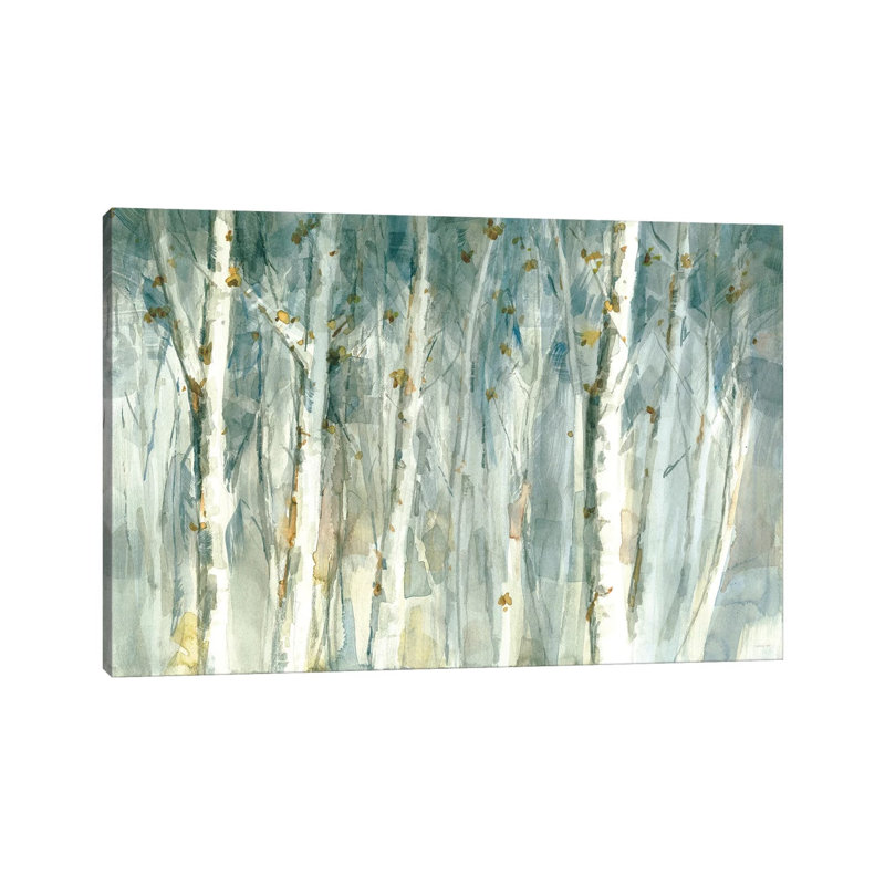 " Meadows Edge II " by Danhui Nai, No Mat, 18'' H x 26'' W x 1.5'' D, Wrapped Canvas