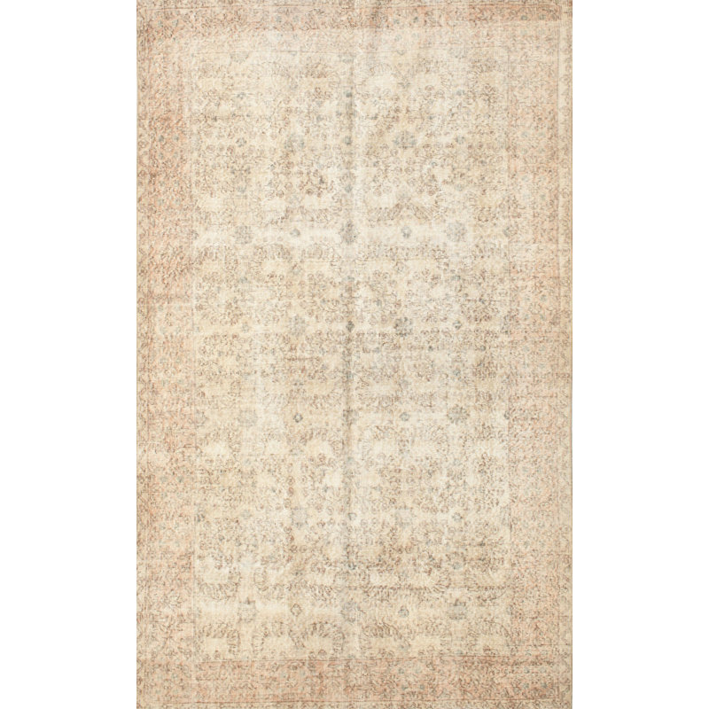 Tapis brun/crème/gris traditionnel Brankovice, Rectangle 8 pi x 12 pi