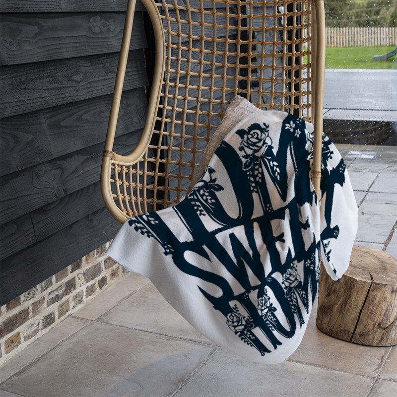Presswood Quilted Throw Blanket
