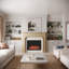 Willow Bend Wood Fireplace Mantel-71849142-71849137