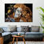 Magnifique Radha Krishna sur toile-1651125159