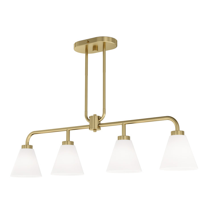 Wynridge Plug & Play 4-Light Chandelier in Transitional and Modern Style-60.15 Inches Tall and 38 Inches Wide
