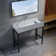 InFurniture Wolkeseiben 15.75'' Stone Rectangular Bathroom Sink