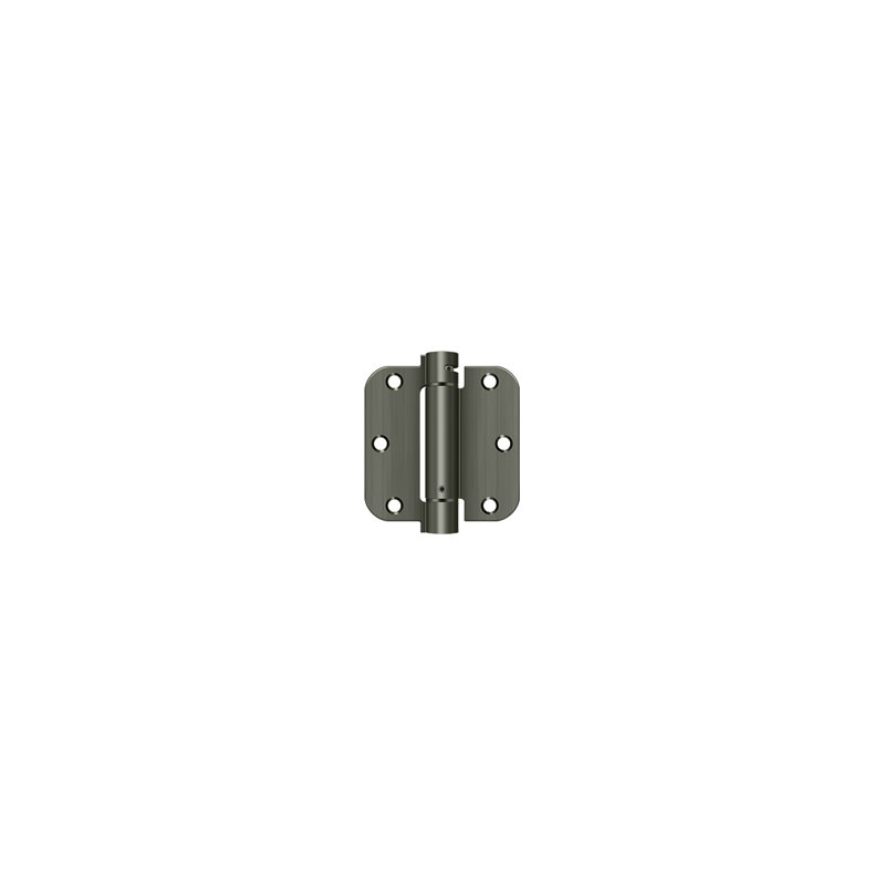 Steel Hinge, Antique Nickel
