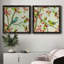 Song of Spring Blue Af après-midi, ensemble de 2 peintures sur toile encadrées-1402769262-1402769259