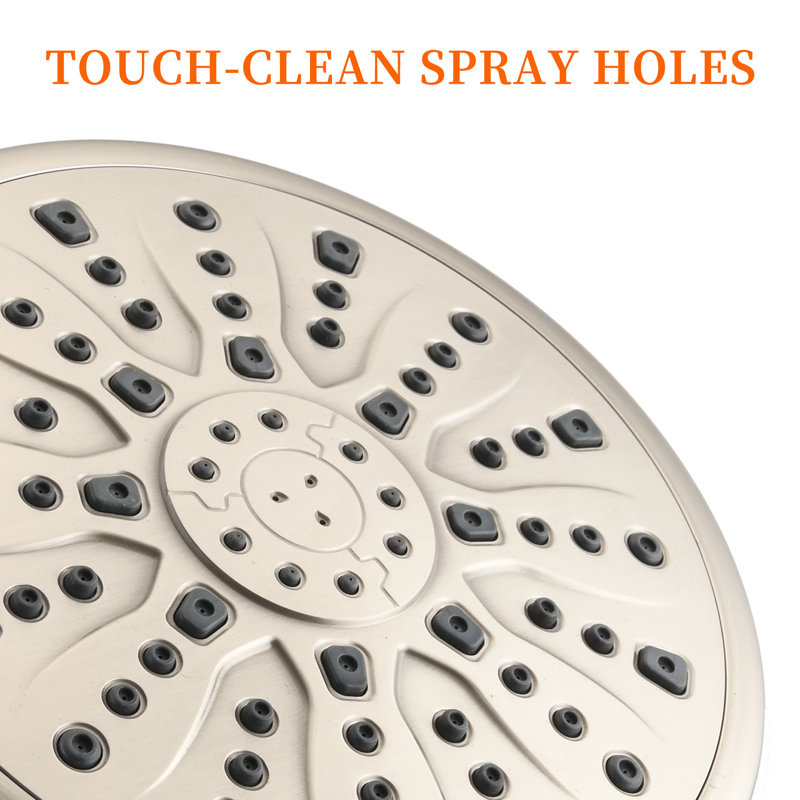 All-In-One Kit with Rough in-Valve, Brushed Nickel 