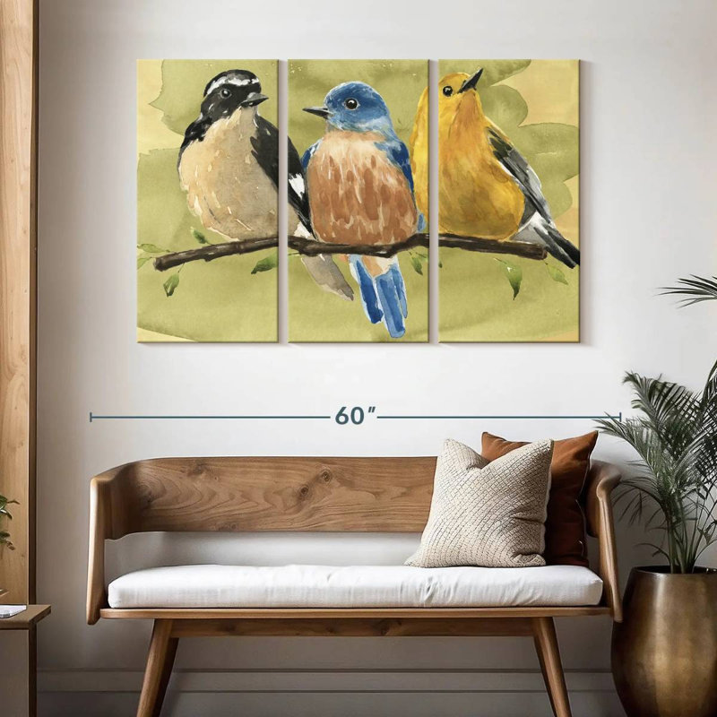 Brampt Bird Perch IV, 32" H x 50" W