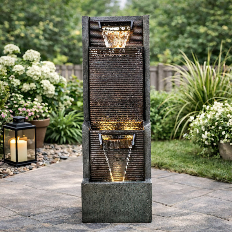 Bodo Resin Outdoor Garden Fountain