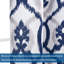 Paire de rideaux occultant et isolant avec œillets Ikat-80726380-80726418