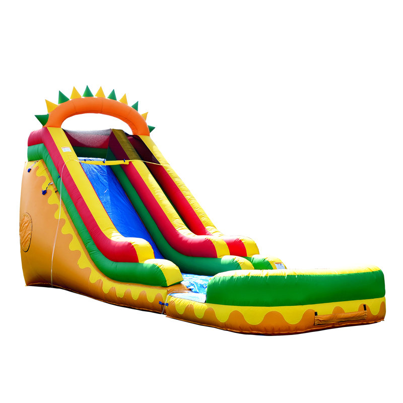 Glissade d'eau Dino Fun avec 100% PVC