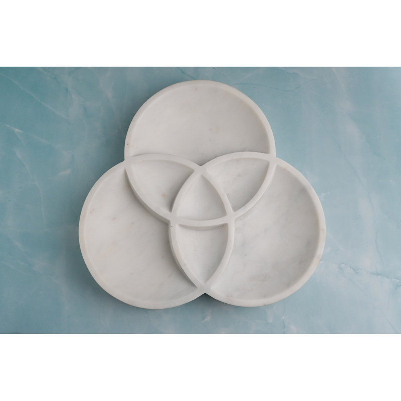 Centre de table Montana, H 2,5 po x l 14 po x P 14 po