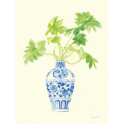 Palm chinoiserie III - impression sur toile tendue