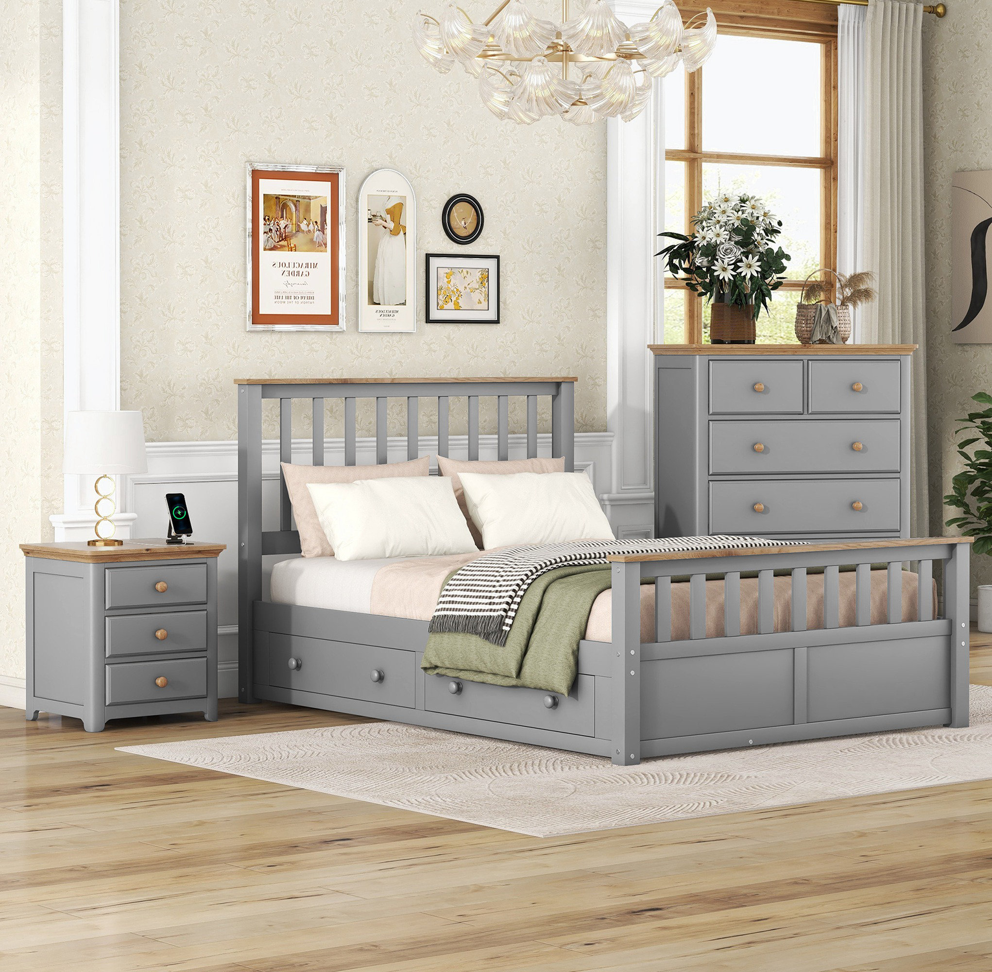 Solid Wood Bedroom Furniture Set Choosing the Right One for Your Space - Featured Image