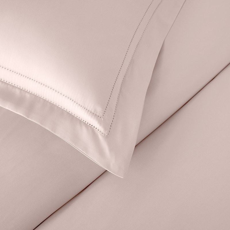 Yalda Egyptian Certified Cotton Modern 3 Piece Duvet Cover Set, Tan, Queen Duvet Cover + 2 Standard Sham