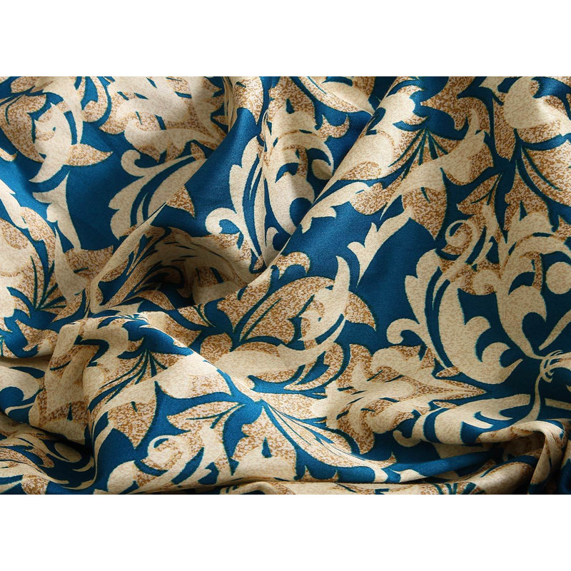 Alejo Cotton Damask Duvet Cover Set with Pillowcases Included