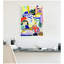 «Abstract 07» par Emma Daisy, reproduction d'art sur toile encadrée