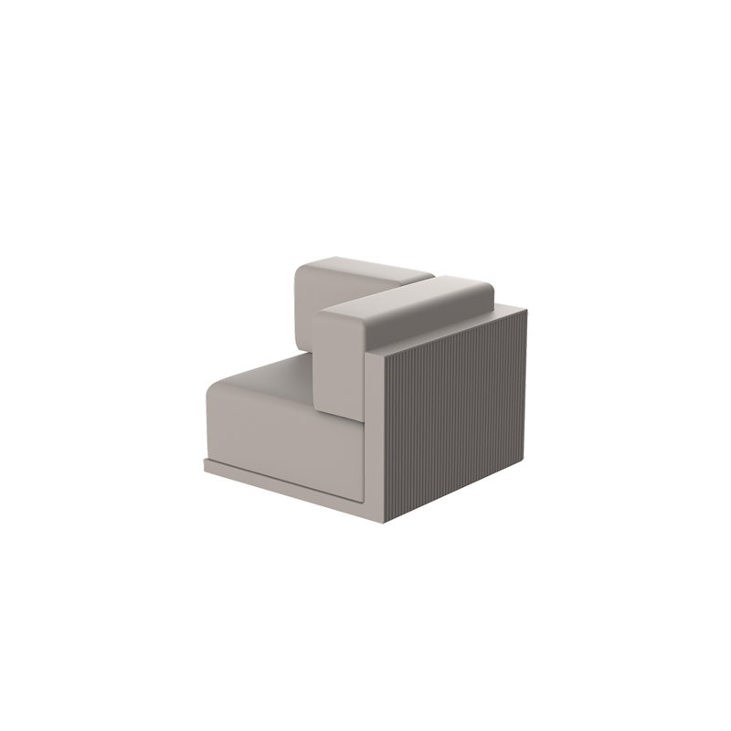 Gatsby -  Corner Sofa Section - Basic, Anthracite