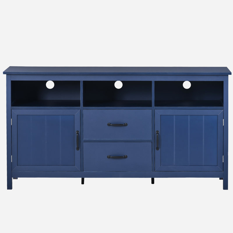 Gennadius 2 - Door Accent Cabinet, Navy