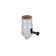 Aspen Creative 21301-21 3-Way Lamp Socket With Turn Knob Switch In Chrome