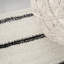 Tapis crème / noir Melvis-429109116