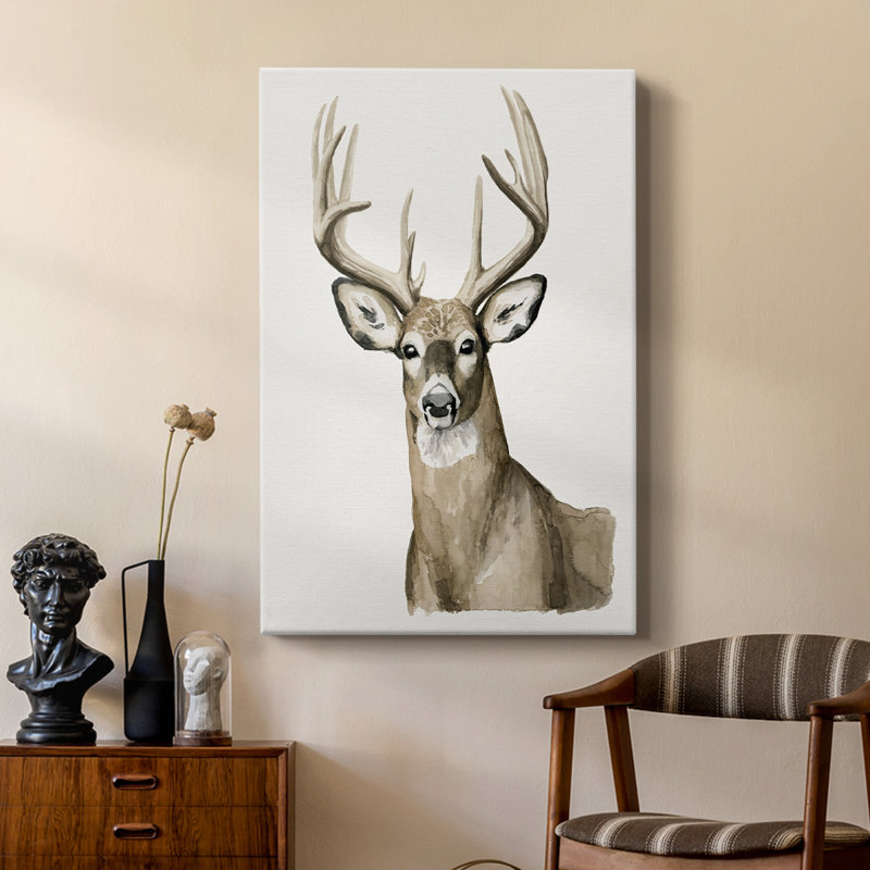 Handsome Whitetail I - galerie sur mesure, H 36 po x l 24 po