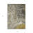 3' X 5' Taupe Brown And Beige Abstract Washable Indoor Outdoor Area Rug