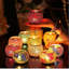2 Piece Glass Tabletop Votive Holder Set