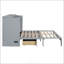 Queen Size Murphy Bed With Large Drawers