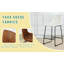 Ensemble de 2 chaises de bar, tabourets de bar pour la salle à manger-314010970