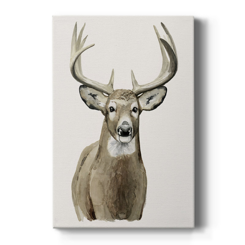 Handsome Whitetail II - galerie sur mesure, H 18 po x l 12 po