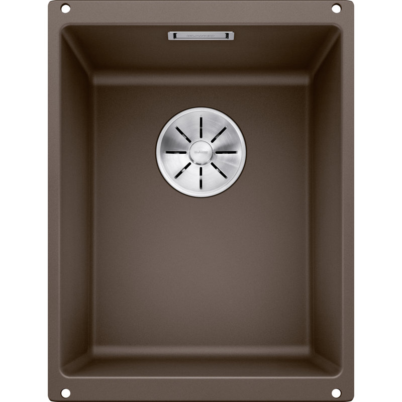Subline 46 x 35cm Undermount Kitchen Sink, Coffee