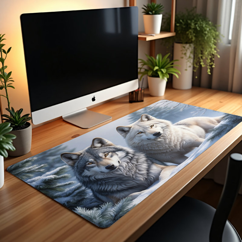 Polyester Desk Pad, 31.5x15.5