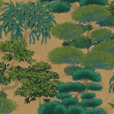 Havana 2 Collection Tree Tops Wallpaper Roll