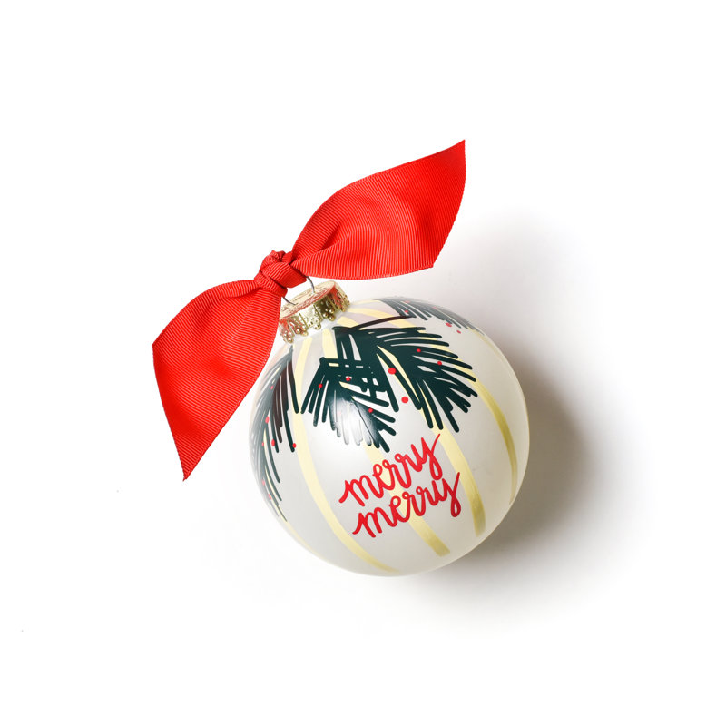 6'' Glass Ball Ornament