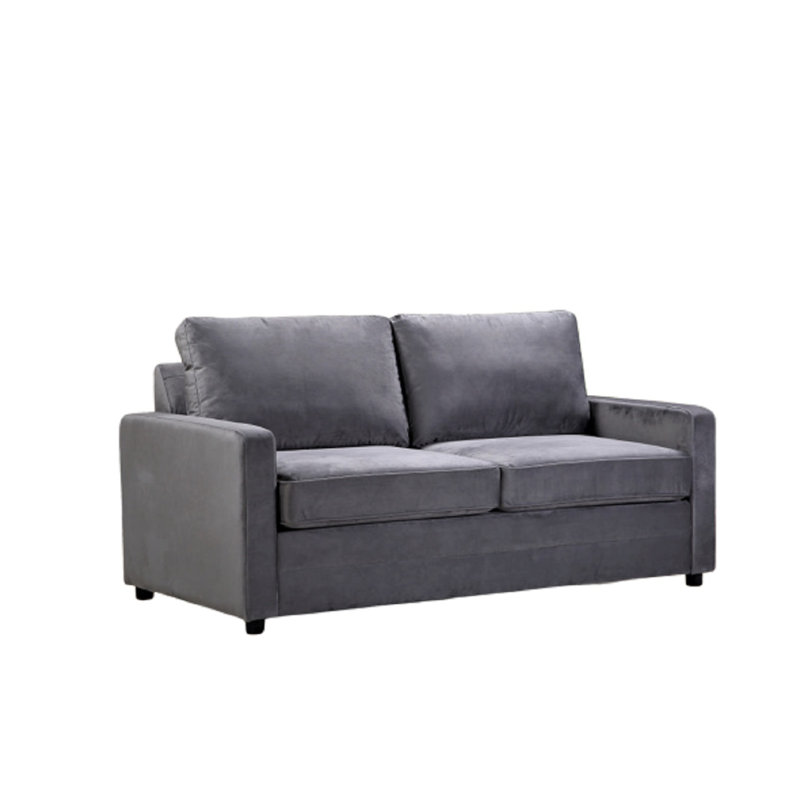 Knightsville 70'' Upholstered Sleeper Sofa, Gray