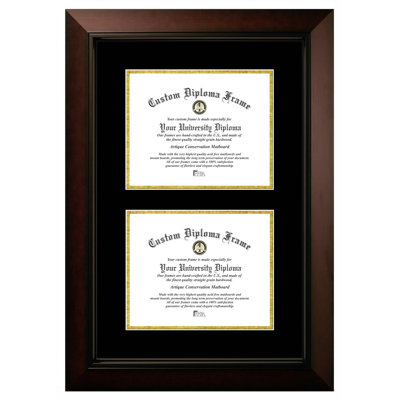 Lona Double Degree Certificate Picture Frame