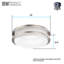 Plafonnier encastré cylindrique simple à 1 lumière Dwana-645180951-645180949-645181417