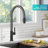 Oletto Pull Down Single Handle Kitchen Faucet-69686779