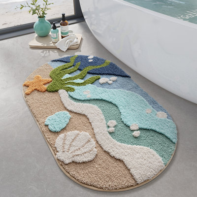Tapis pour salle de bain Beach
