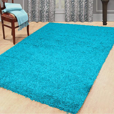 Kailum Solid Colour Shag Area Rug